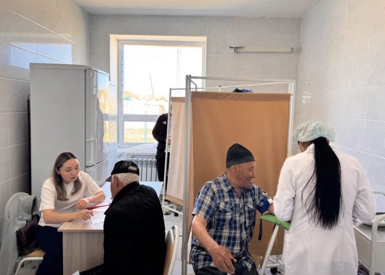 “AMANAT” партиясымен қолдауымен ашылған амбулаториялық пункт ел игілігіне қызмет етуде