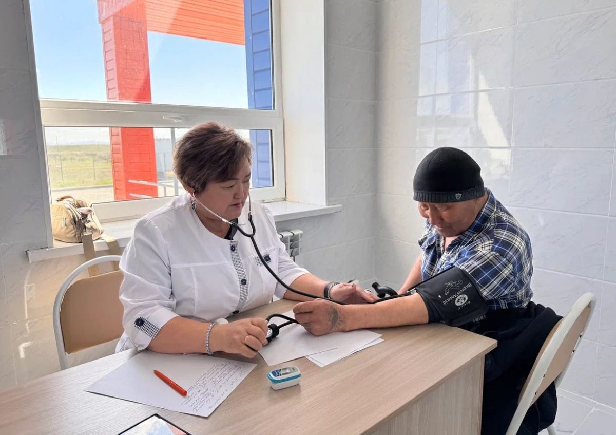 “AMANAT” партиясымен қолдауымен ашылған амбулаториялық пункт ел игілігіне қызмет етуде