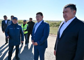 «Қарағанды-Аягөз-Тарбағатай-Боғас» автожолындағы жөндеу жұмыстары қадағаланды