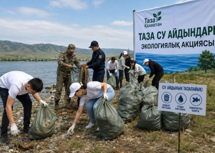 Абай облысында «Таза су айдындары» акциясы өтті
