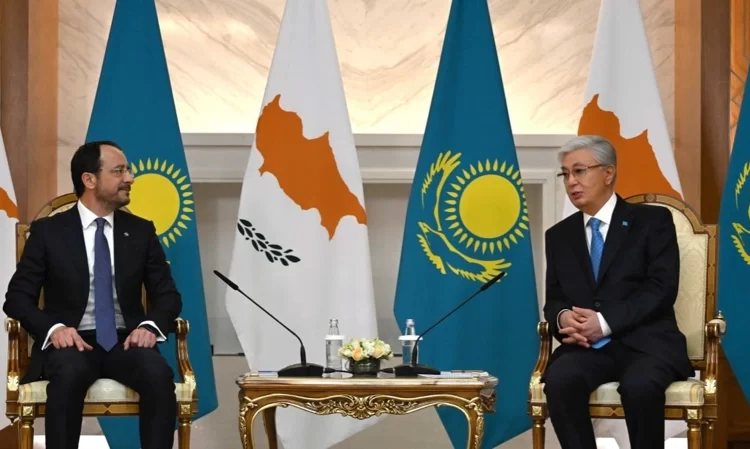 Қазақстан және Кипр президенттері шағын құрамда келіссөз жүргізді