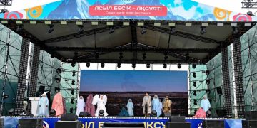 Ақсуат ауданында «Асыл бесік – Ақсуат» спорт және өнер фестивалі өтіп жатыр
