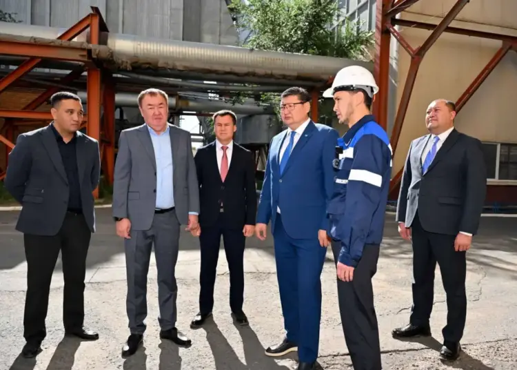 Облыс әкімі жылу беру нысандарының жұмысымен танысты