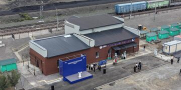 Абай облысында Жалаңашкөл теміржол вокзалы пайдалануға берілді